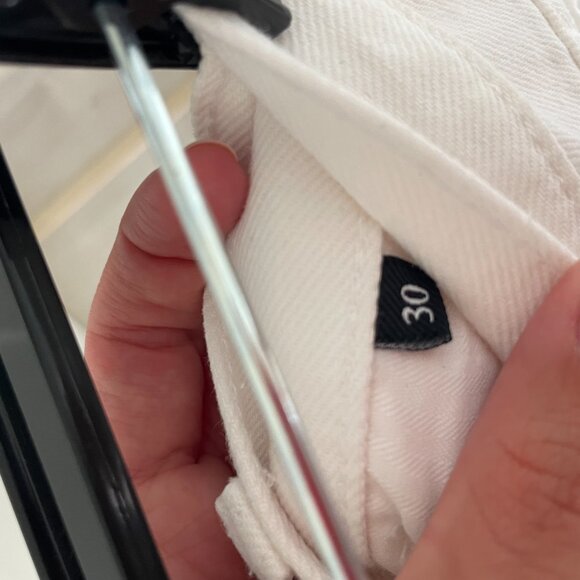 7 For All Mankind The Jennifer 90s White Baggy Jeans BRAND NEW NWOT 30 - Picture 7 of 10